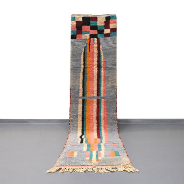 Vintage Runner Moroccan Rug 2.4 x 9.9 feet / 73 x 304 cm - Ettilux Home